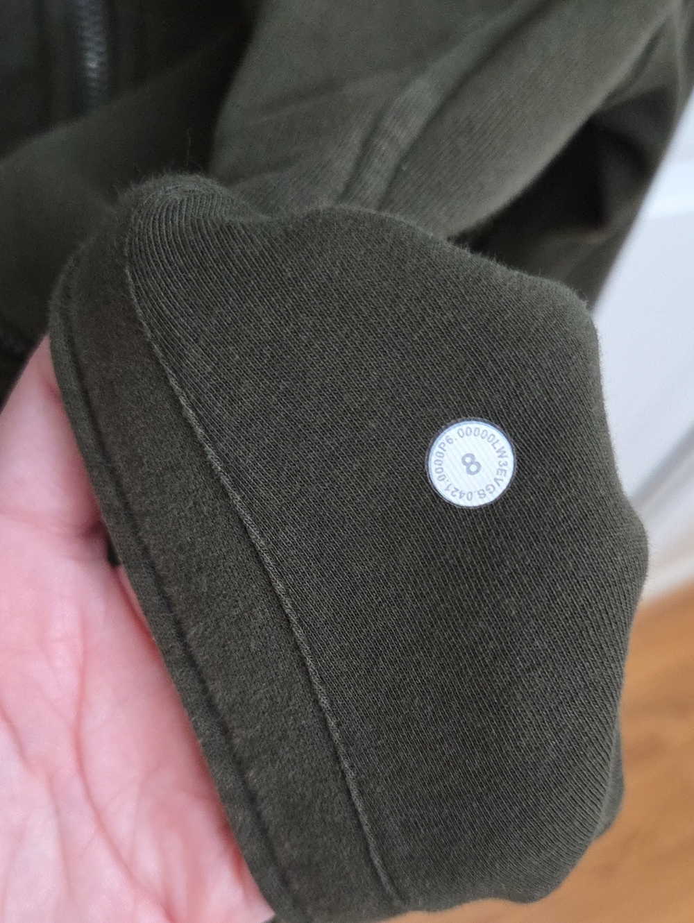 Lululemon Hooded Radiant Jacket Full-Zip Hoodie Dark Olive/ 8 - Picture 7 of 11
